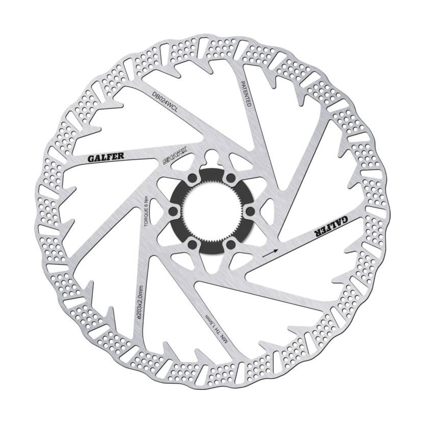 Galfer Shark Center Lock 203 mm × 2,0 mm