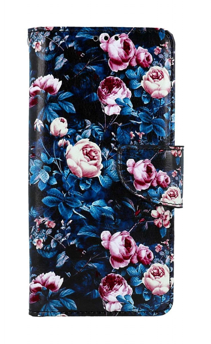 Pouzdro TopQ Xiaomi Redmi Note 13 Pro knížkové Růžičky 127716