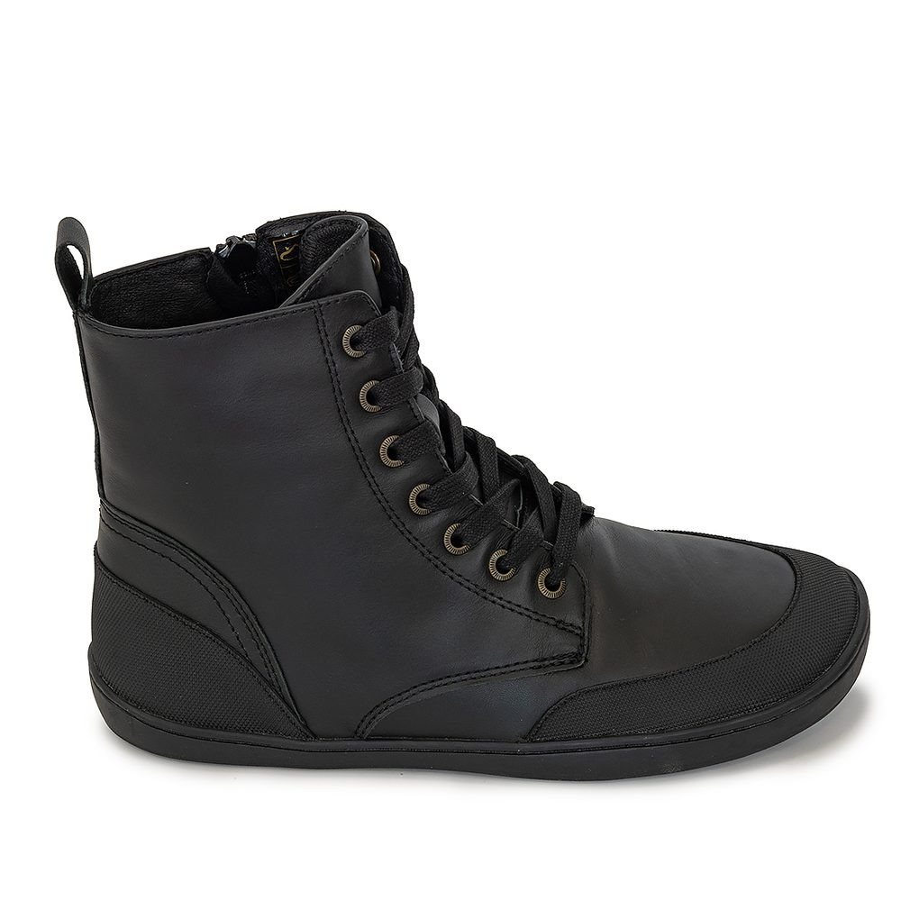 Dámské barefoot zimní boty JUDIT DARK BLACK, Protetika, tmavě černá - 38