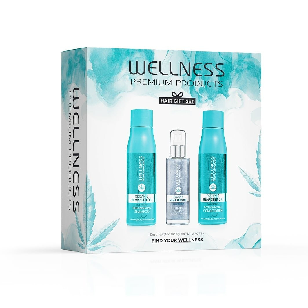 Wellness Premium Deep Hydra Set W Serum Vlasové Péče 1 kus