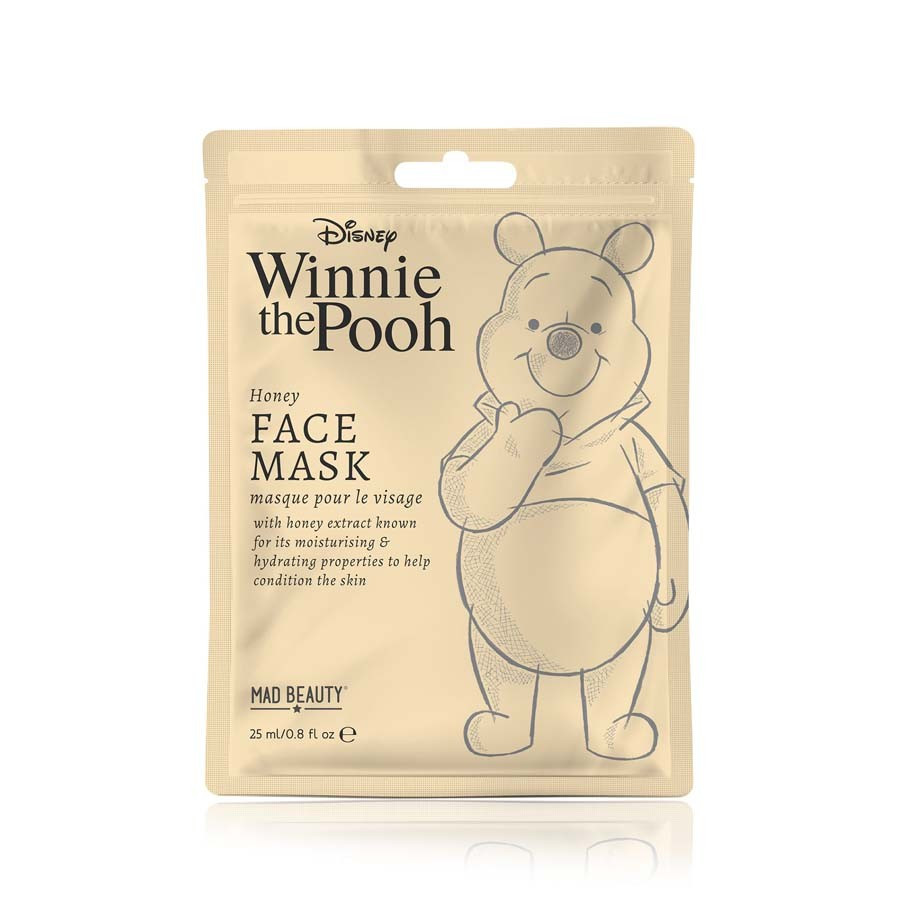 Mad Beauty Winnie The Pooh Cosmetic Sheet Mask Maska Na Obličej 25 ml