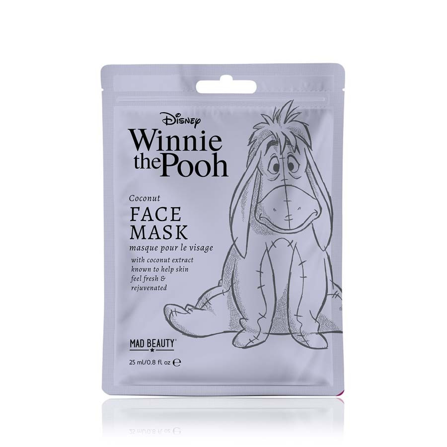 Mad Beauty Winnie The Pooh Cosmetic Sheet Mask Eeyore Maska Na Obličej 25 ml