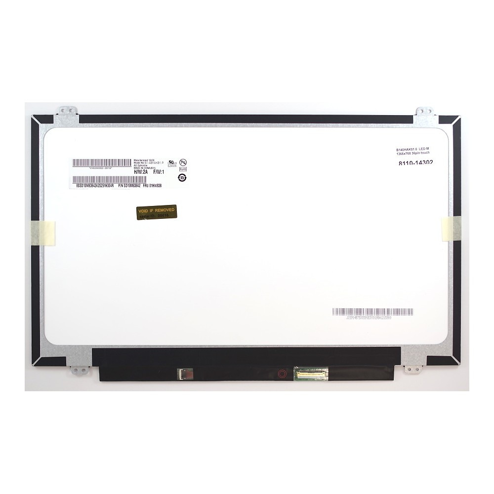 displej B140HAK01.0 pro Lenovo Thinkpad T470 T480 mat IPS dotykový