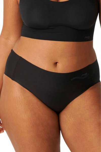 Sloggi Zero Feel Hipster černé Kalhotky XL černá
