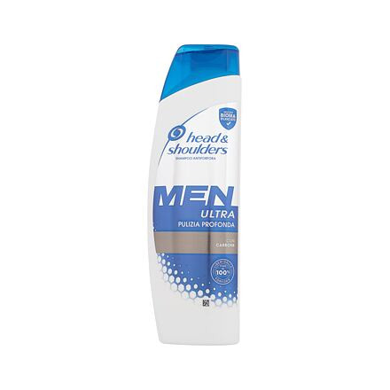 Head & Shoulders Men Ultra Deep Cleansing šampon proti lupům s dřevěným uhlím 225 ml pro muže