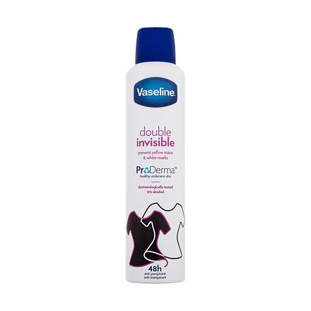 Vaseline Double Invisible 48h deospray antiperspirant 250 ml pro ženy