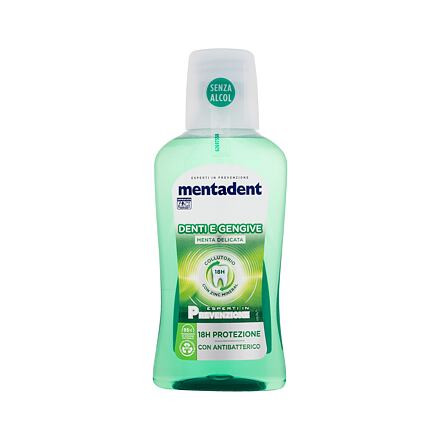 Mentadent Teeth and Gums Mint ústní voda 300 ml