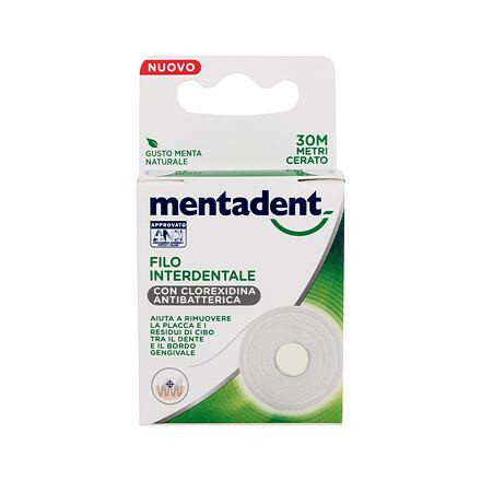 Mentadent Interdental Floss zubní nit s antibakteriálním chlorhexidinem