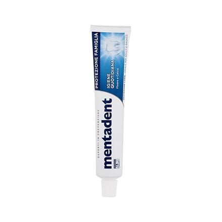 Mentadent Family Protection Daily Fluoride & Calcium Toothpaste zubní pasta proti zubnímu kazu 75 ml