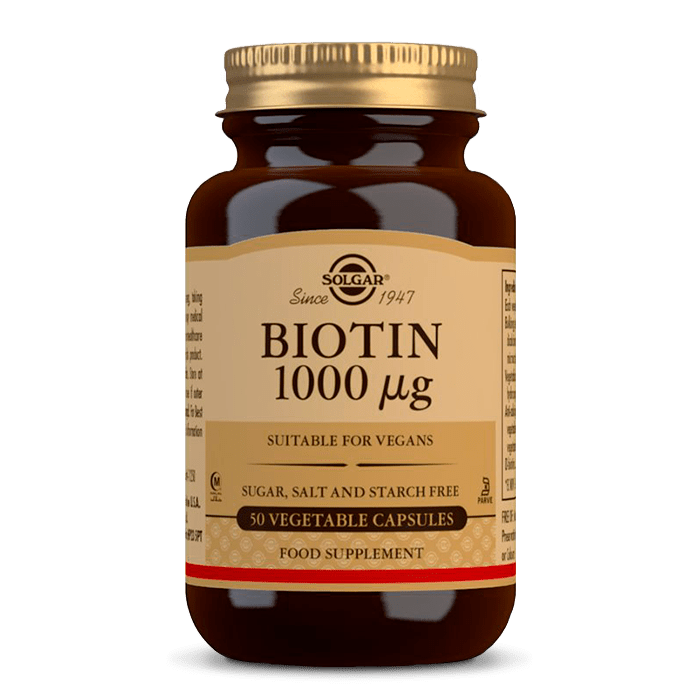 Solgar Biotin 1000 mcg 50 kapslí Expirace 12/24