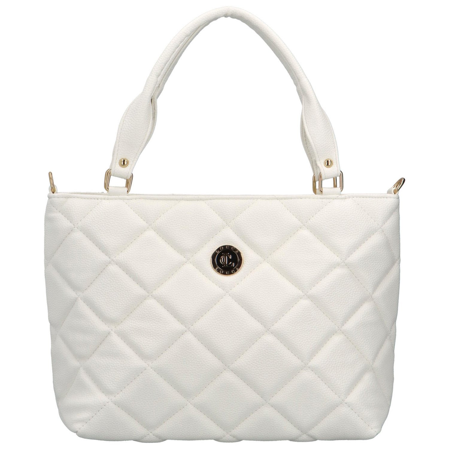 Dámská kabelka na rameno bílá - Locca Sainy bílá