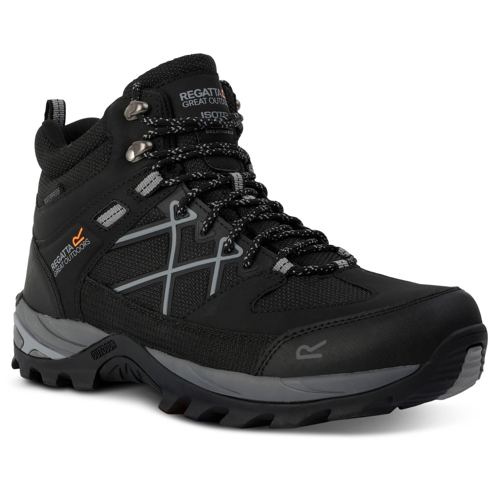 Pánské boty Regatta Samaris III Boot Velikost bot (EU): 45 / Barva: černá