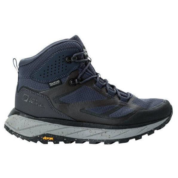 Dámské trekové boty Jack Wolfskin Terraventure Texapore Mid W Velikost bot (EU): 38 / Barva: šedá