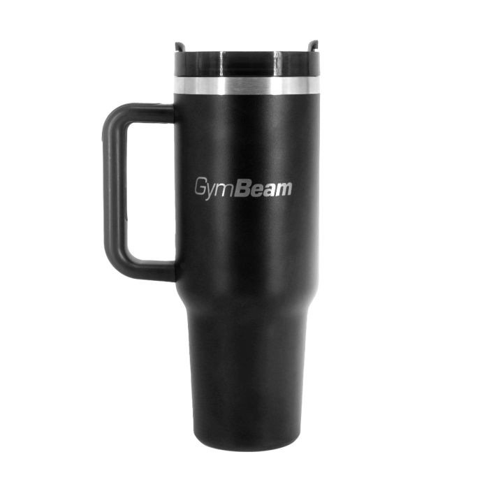 Termohrnek 1,2 l Black - GymBeam