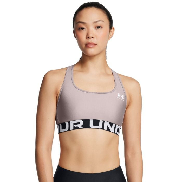 Bra HG Mid Branded Grey XL - Under Armour