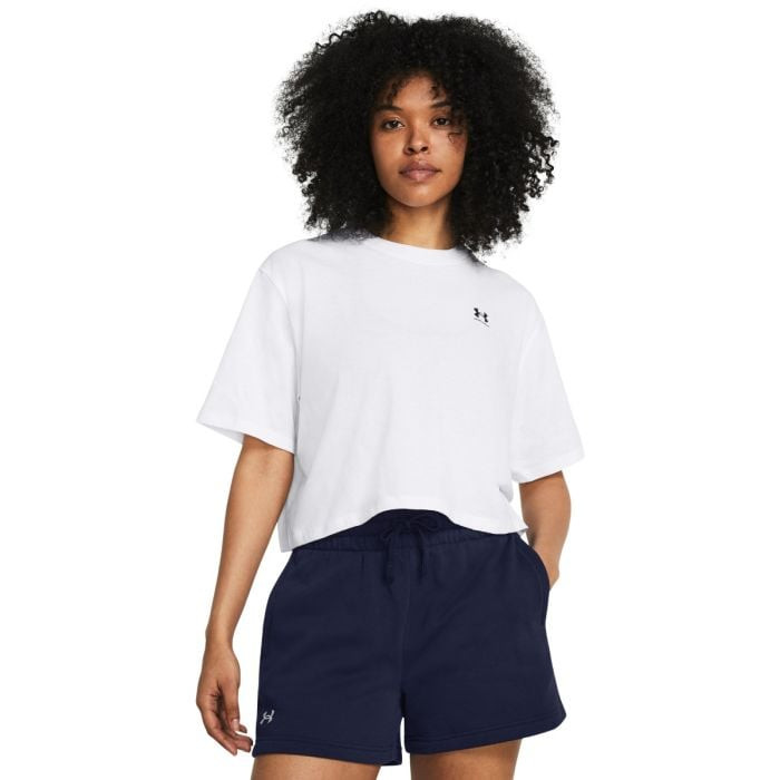 Triko Under Armour Boxy Crop Logo Short Sleeve