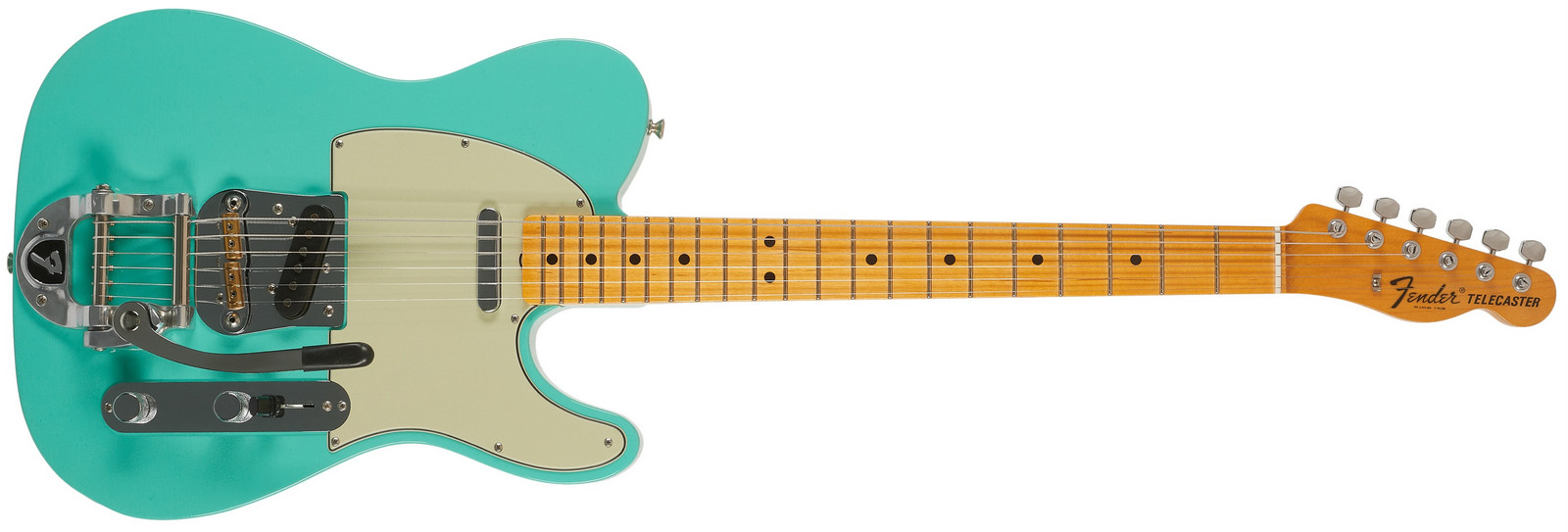 Fender Custom Shop 67 Telecaster DLX Closet Classic Aged Seafoam Green