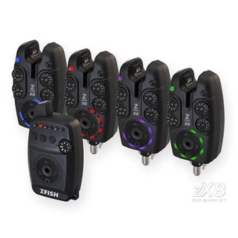 ZFISH Sada Hlásičů Bite Alarm Set Zx8 4+1|ZF-4933