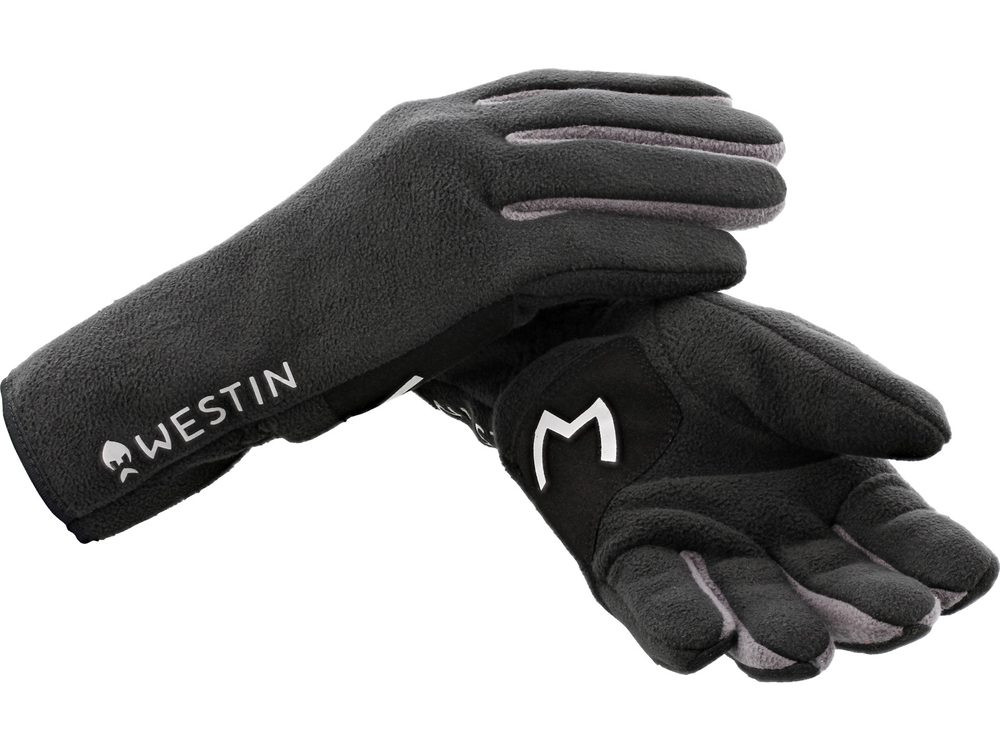 Westin Rukavice Full Fleece Gloves Carbon Black - L