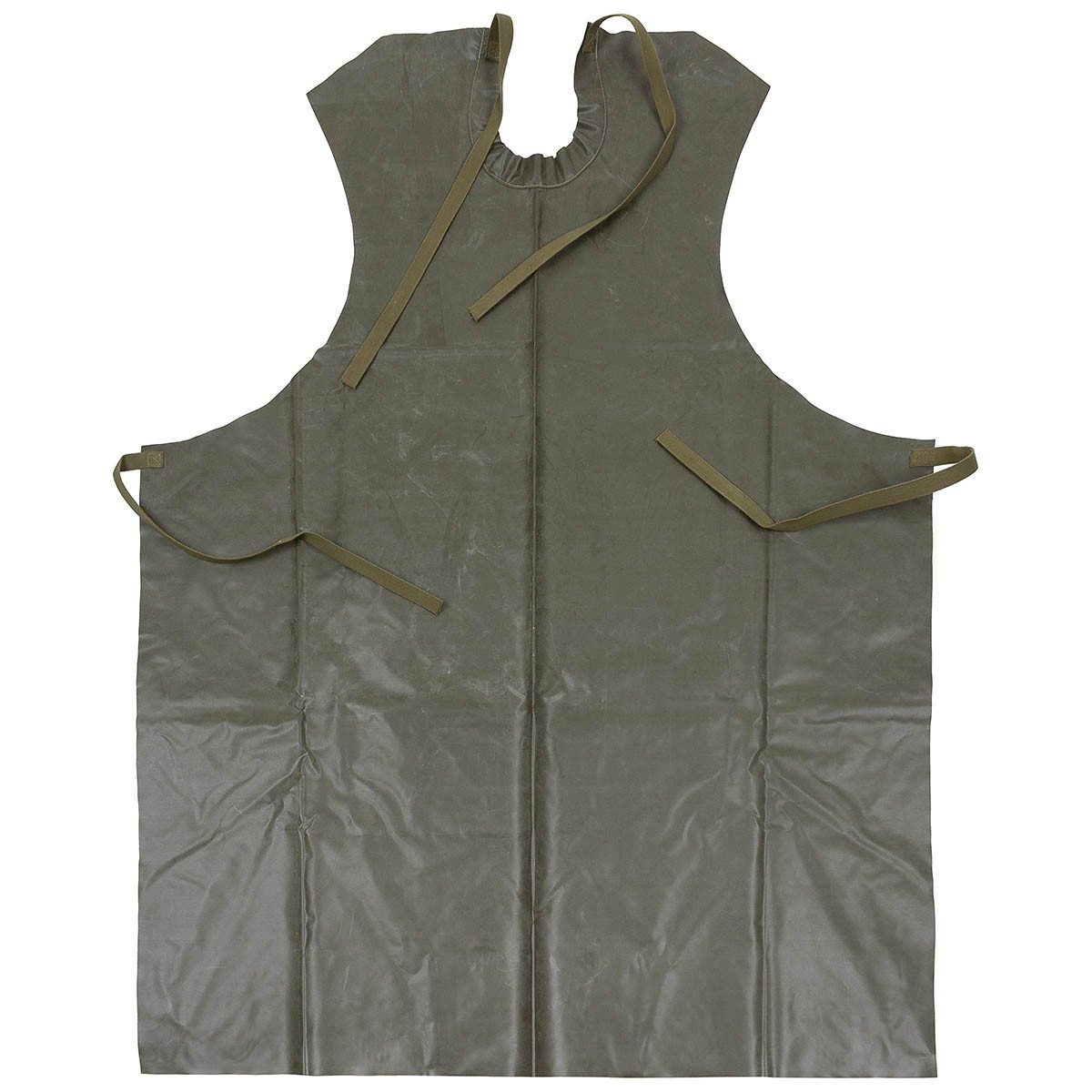 Vojenská zástěra gumová zelená Švédsko originál