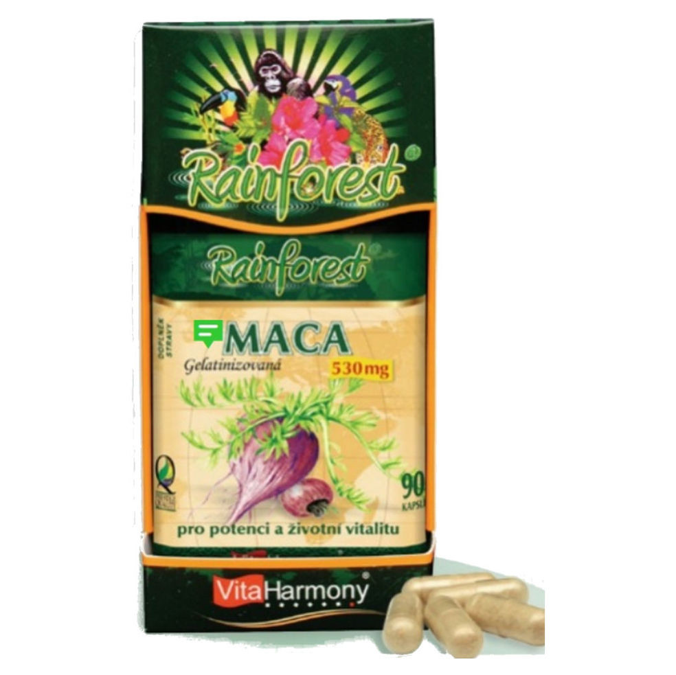 VITAHARMONY Maca 530 mg 90 tablet, poškozený obal