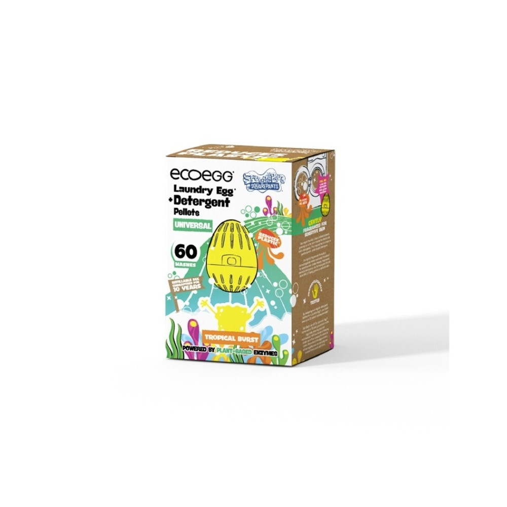 ECOEGG Vajíčko na praní Sponge Bob Universal 60 pracích cyklů