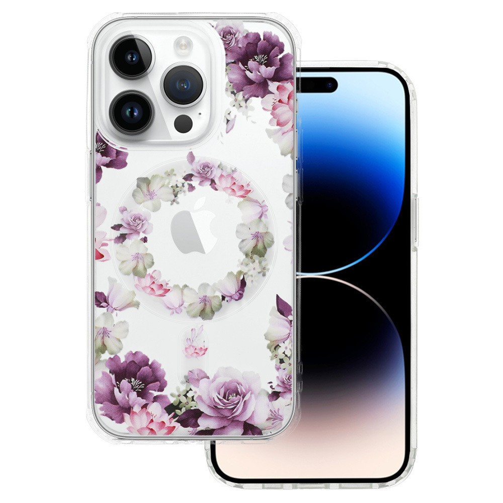 Zadní kryt Tel Protect Flower Magsafe pro iPhone 16 design 6