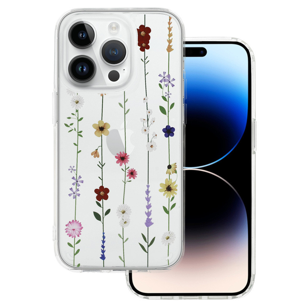 Zadní kryt Tel Protect Flower pro iPhone 16 Pro design 4