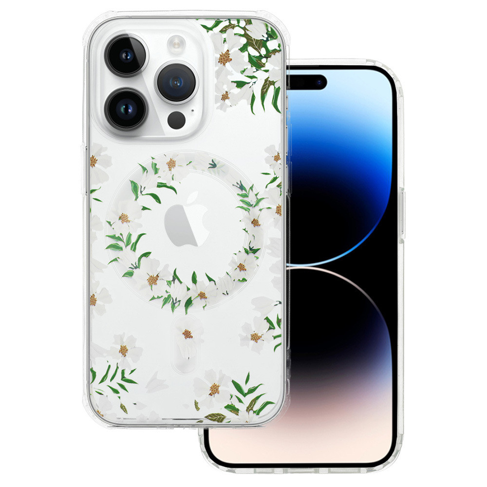 Zadní kryt Tel Protect Flower Magsafe pro iPhone 16 design 5