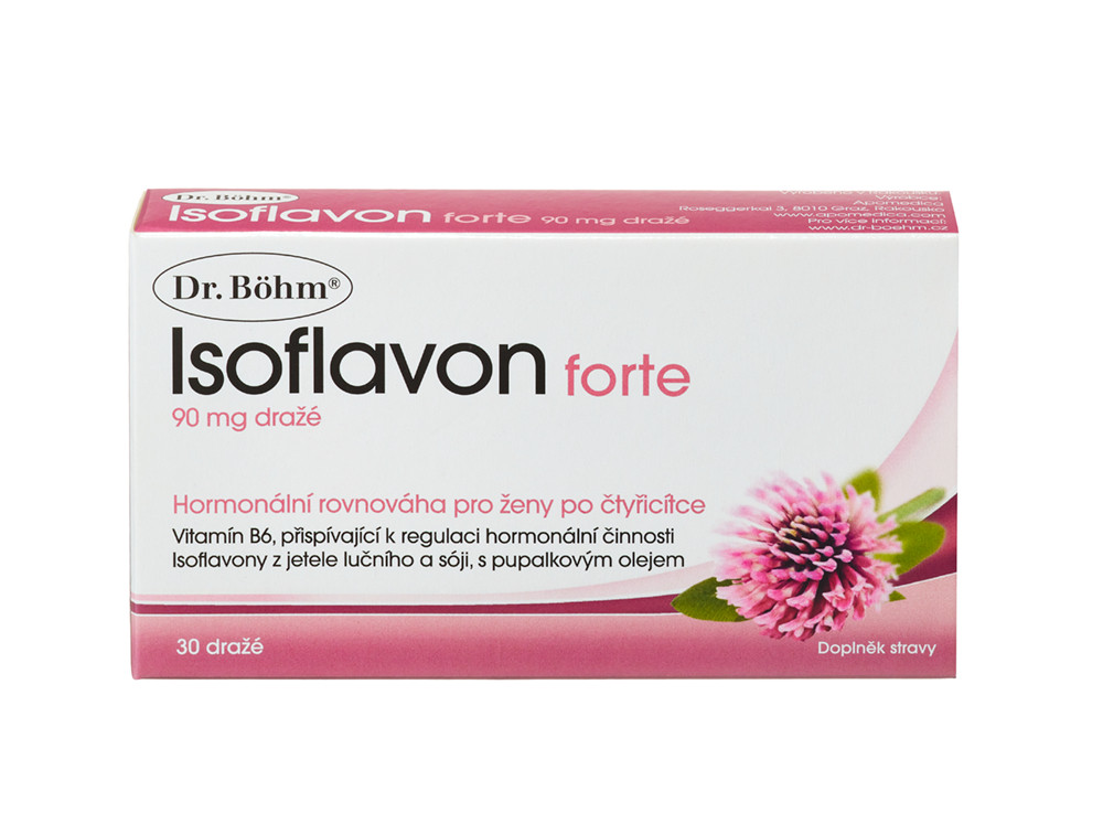 Dr.Bohm Isoflavon 90 mg Forte 30 kapslí