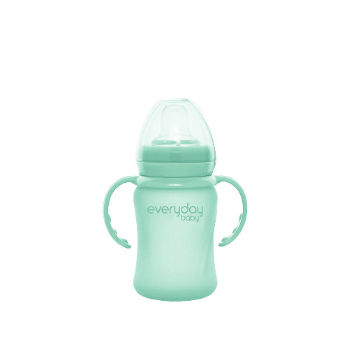 Everyday Baby skleněný hrneček 150 ml, Mint Green