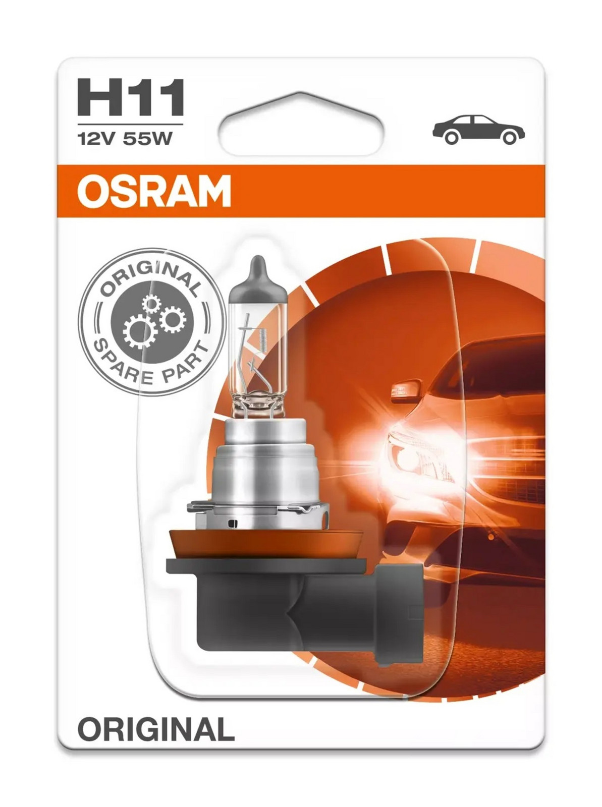 OSRAM H11 12V 55W PGJ19-2 blistr 64211-1BL