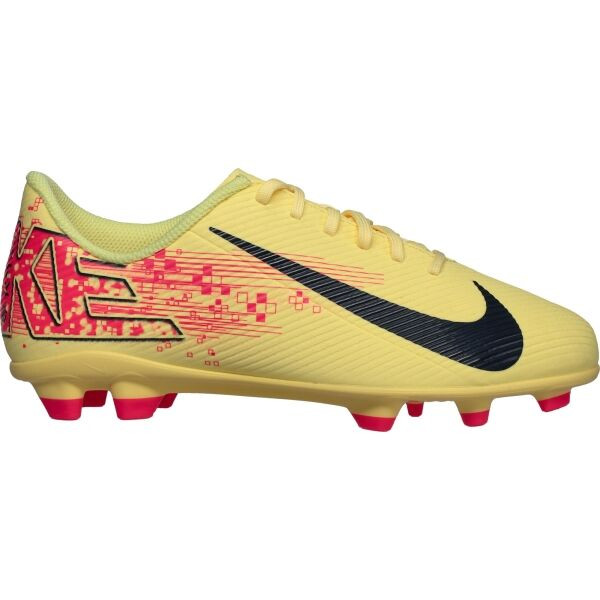 Nike MERCURIAL VAPOR 16 CLUB KM FG/MG JR Dětské kopačky, žlutá, velikost 33.5