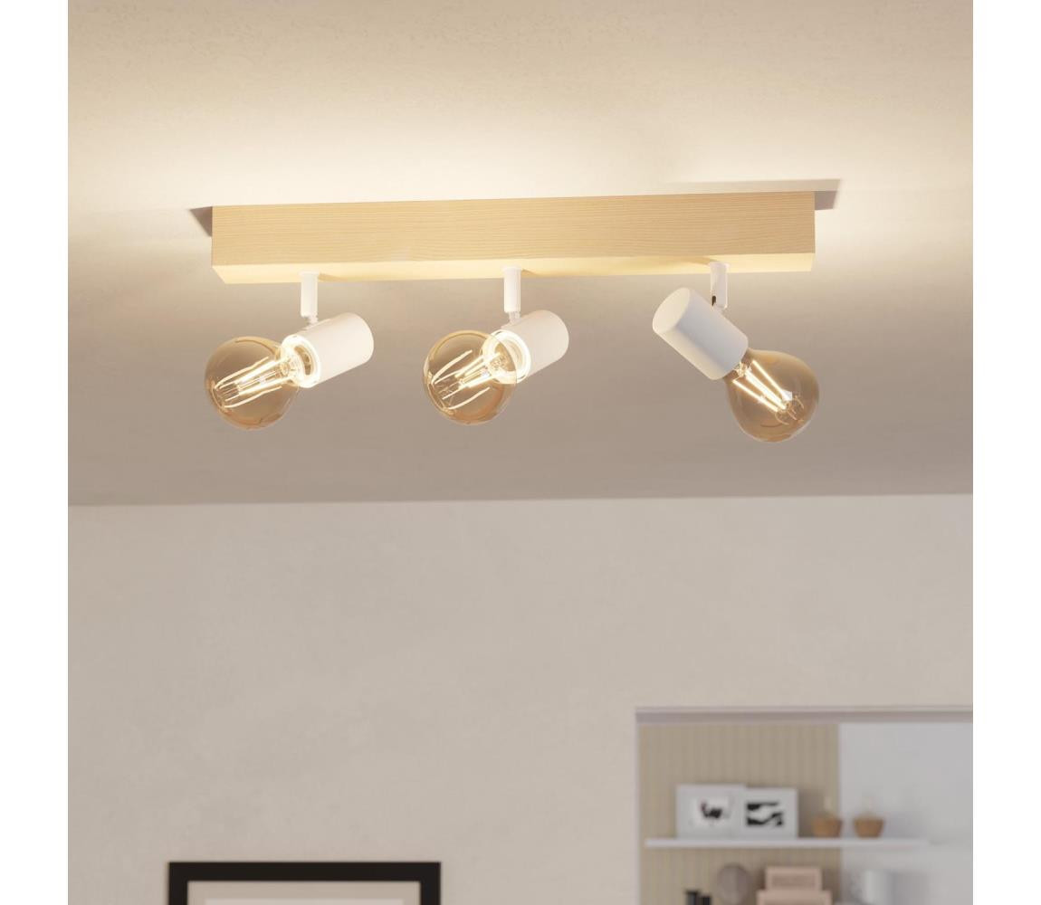 Eglo Eglo 99484 - Bodové svítidlo TOWNSHEND 3 3xE27/60W/230V - FSC certifikováno