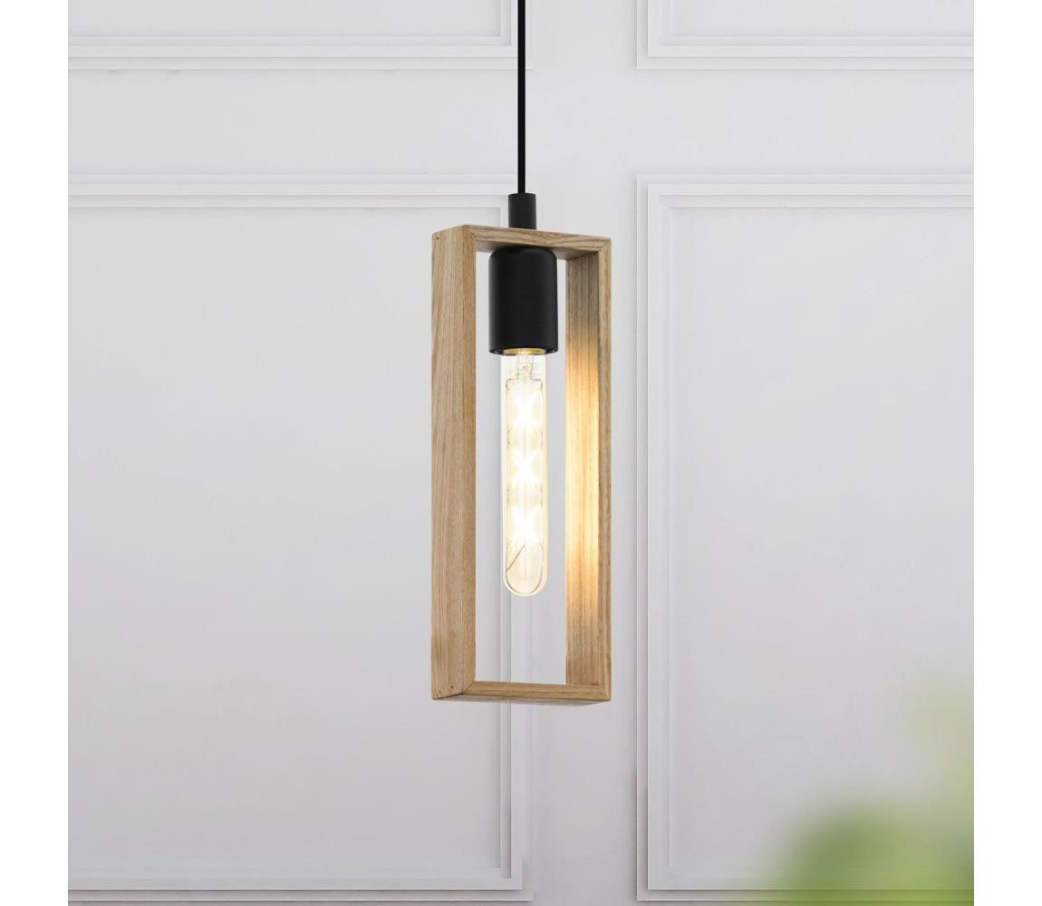 Eglo Eglo 44051 - Lustr na lanku LITTLETON 1xE27/60W/230V - FSC certifikováno