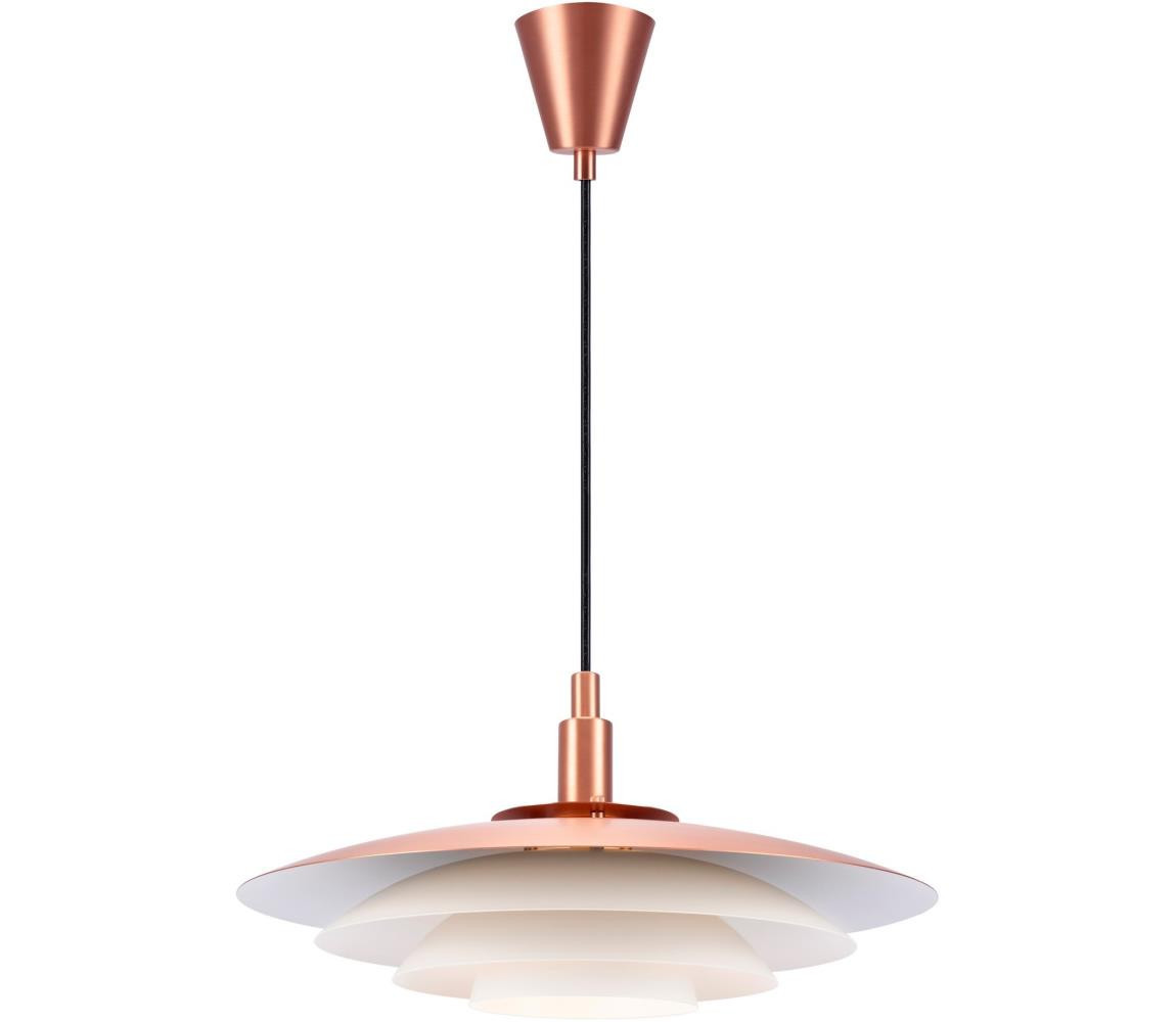 Nordlux Nordlux - Lustr na lanku BRETAGNE 1xG9/25W/230V rose gold