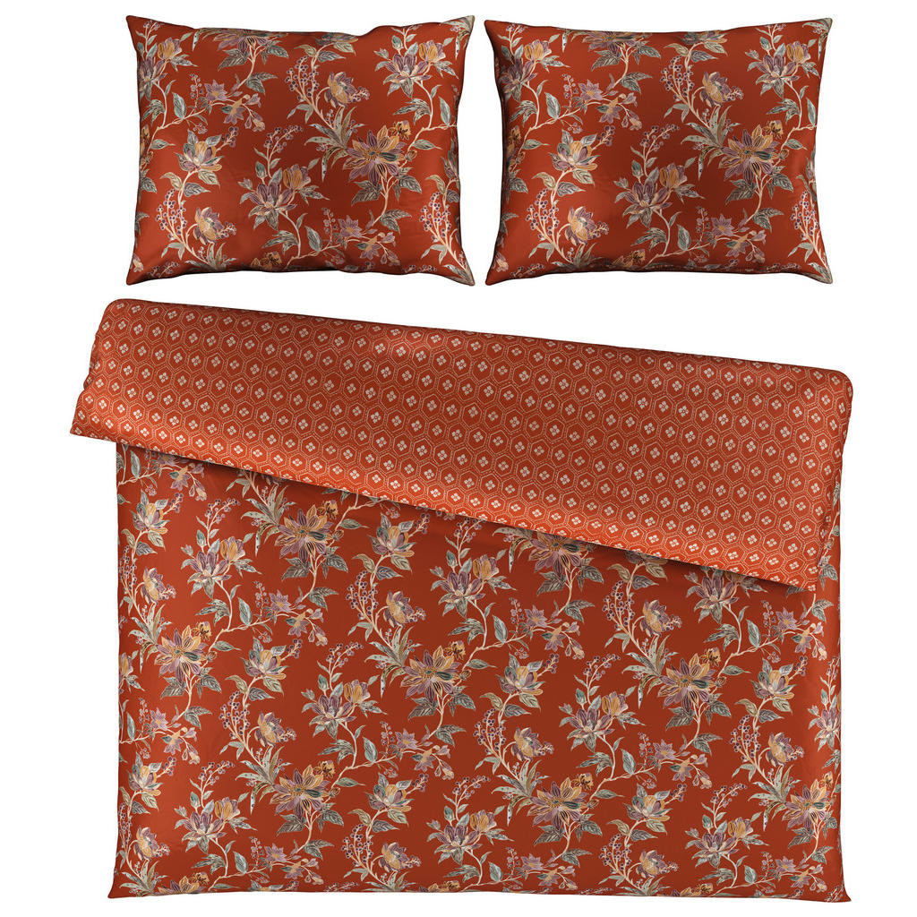 Esposa OBOUSTRANNÉ POVLEČENÍ, satén, rezavá, 140/200 cm