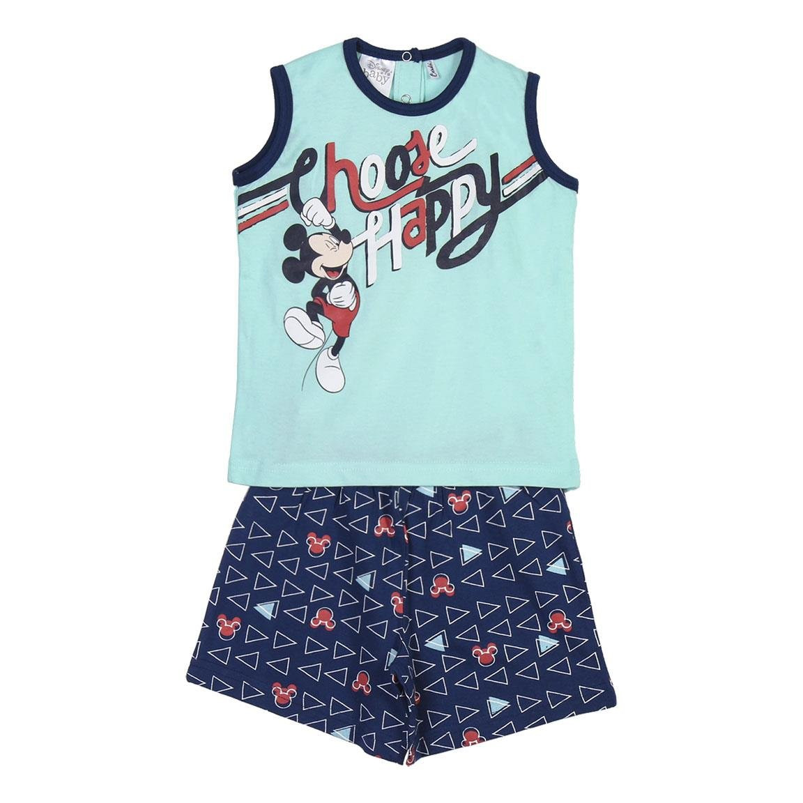 SHORT PYJAMAS SUSPENDERS MICKEY