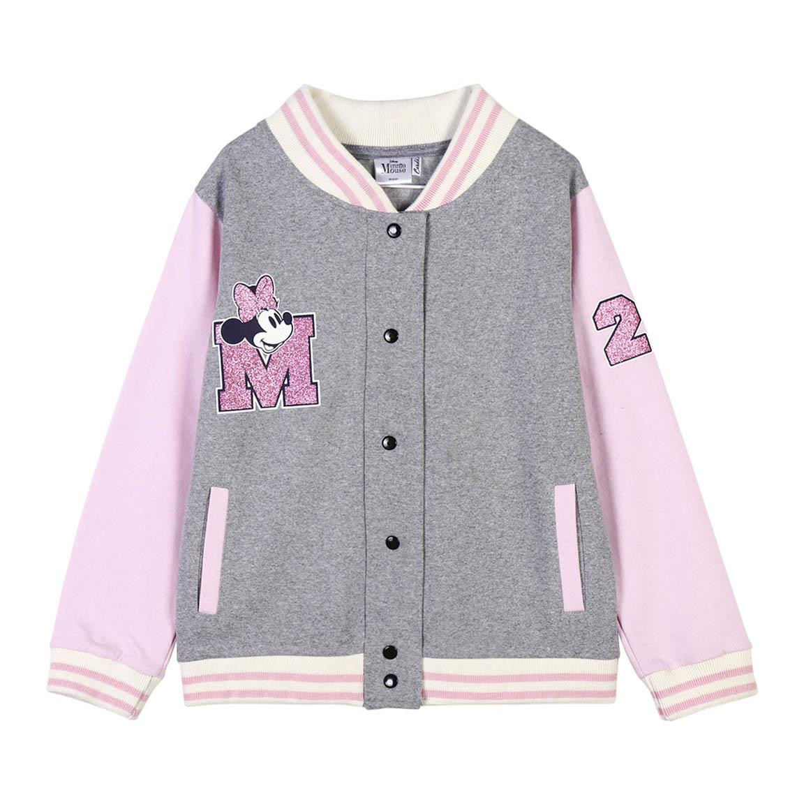 ZIP-UP SWEATSHIRT COTTON BRUSHED MINNIE