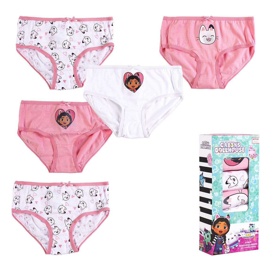 GIRLS' UNDERWEAR SET SINGLE JERSEY 5 PIECES GABBY'S DOLLHOUSE