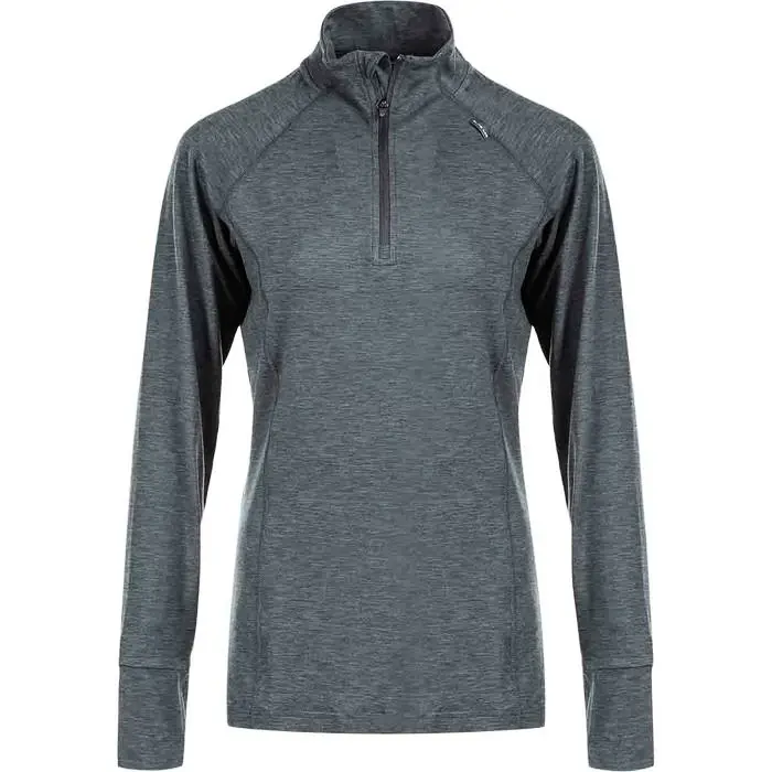 Dámská mikina Endurance Core X1 Elite Melange Midlayer Black Melange, 36