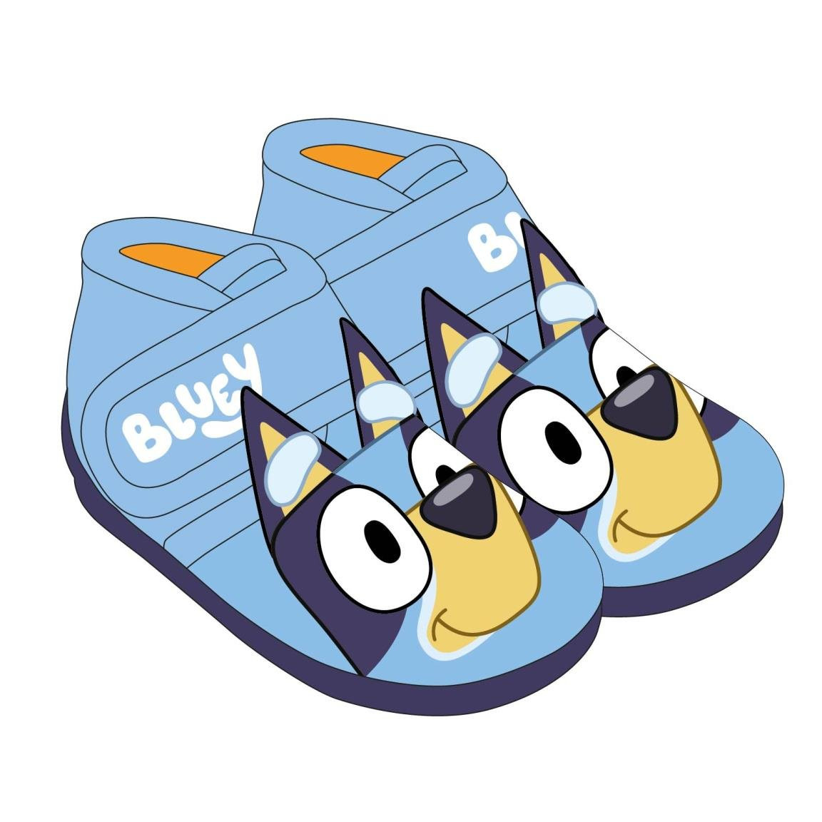 HOUSE SLIPPERS HALF BOOT 3D BLUEY