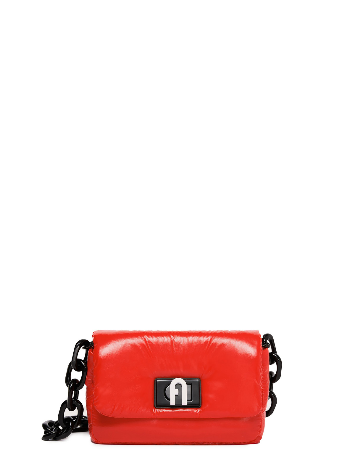 Handbag - FURLA 1927 SOFT MINI SHOULDER BAG red