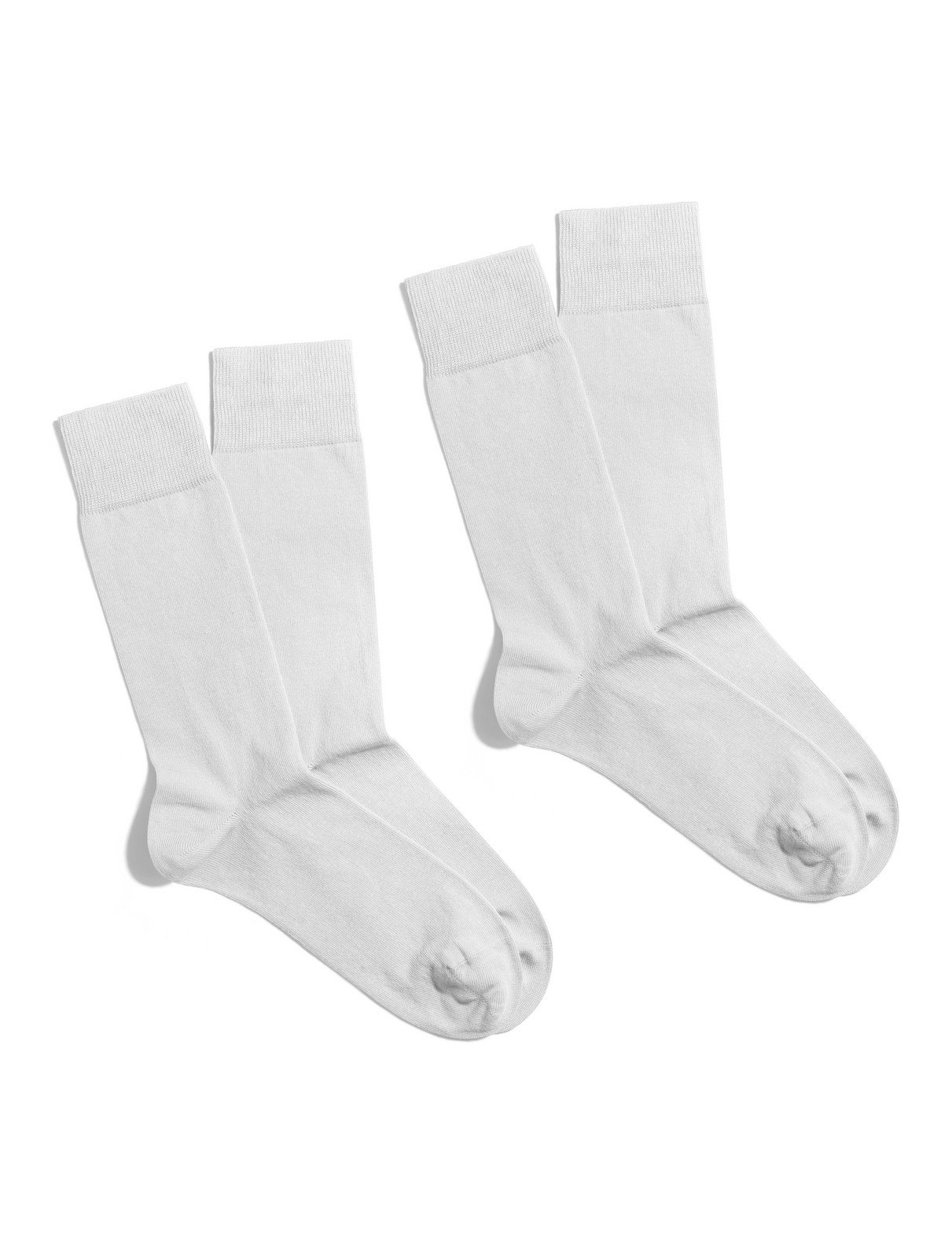 Banana Socks Unisex's 2Pack Socks Essentials Ivory Serenity