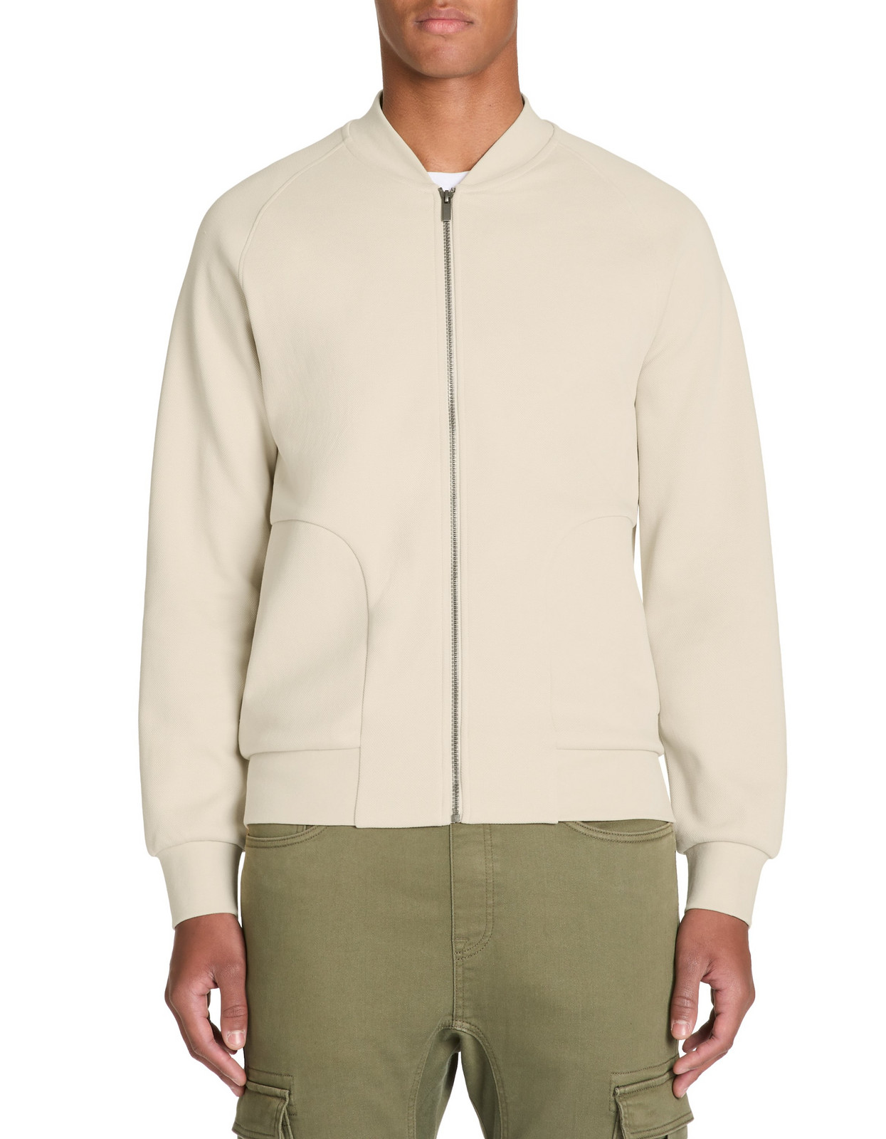 Celio Mikina na zip Jeregale - Pánské