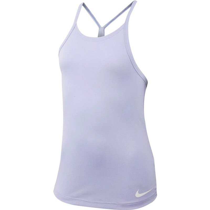 Dívčí tílko Nike Dry Elastika Tank světle fialové, M