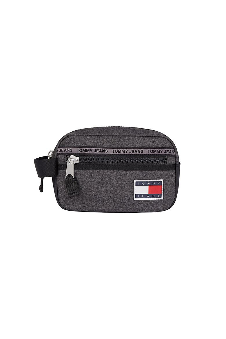 Tommy Jeans Bag - TJM CASUAL WASHBAG MELANGE grey