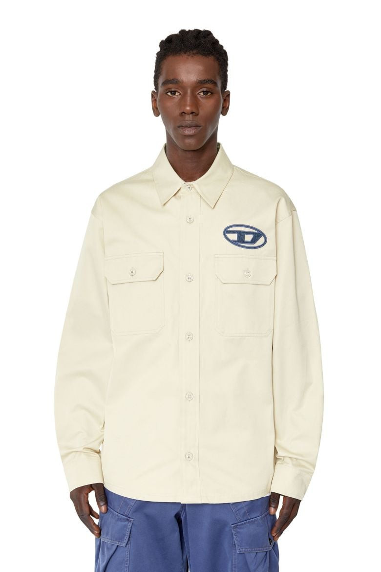 Diesel Shirt - S-SAFFEL-MON SHIRT beige