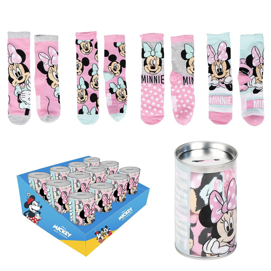 SOCKS PACK 4 PIECES MINNIE