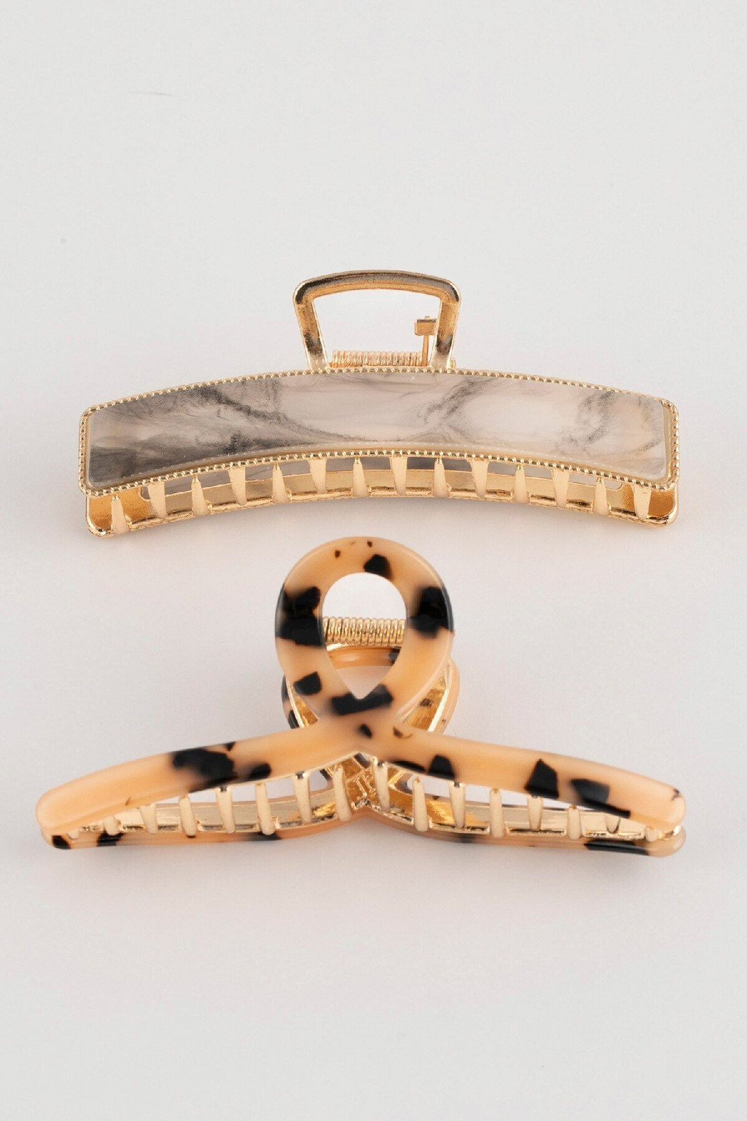 DEFACTO 2-Pack Leopard Patterned Latch Buckle